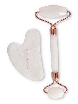 Set Gua Sha e Roller - Giada Bianca