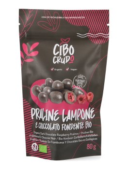 Praline Lampone e Cioccolato Fondente Bio