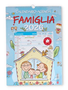 Calendario-Agenda della Famiglia 2026