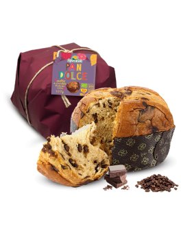 Pandolce con Gocce di Cioccolato e Caffè