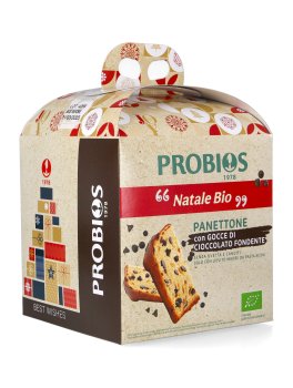 Panettone Antica Tradizione con Gocce di Cioccolato Fondente Bio
