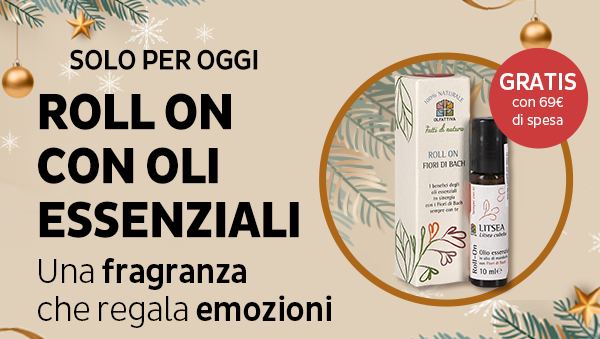 Oggi in omaggio per te il Roll On con gli oli essenziali