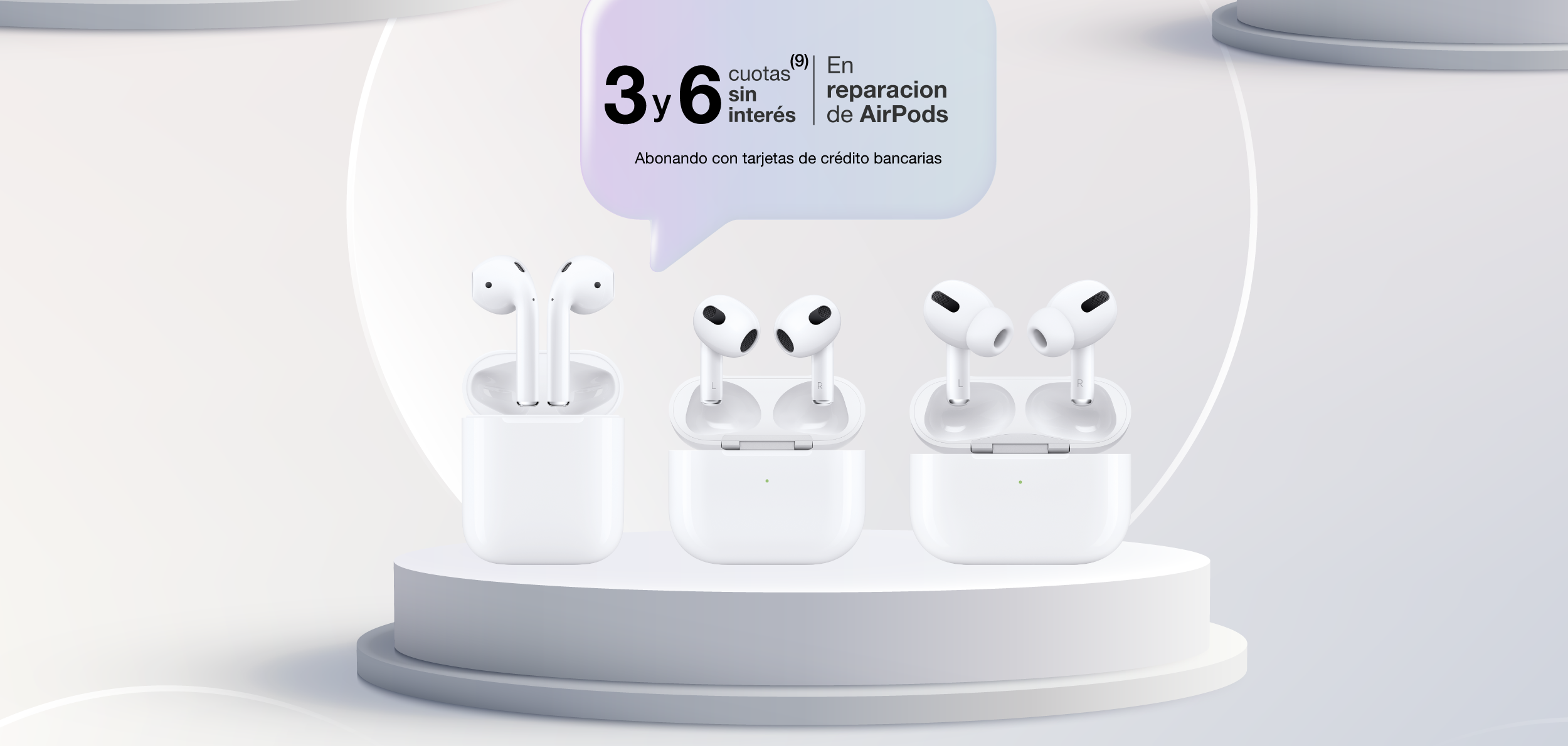 Soporte AirPods