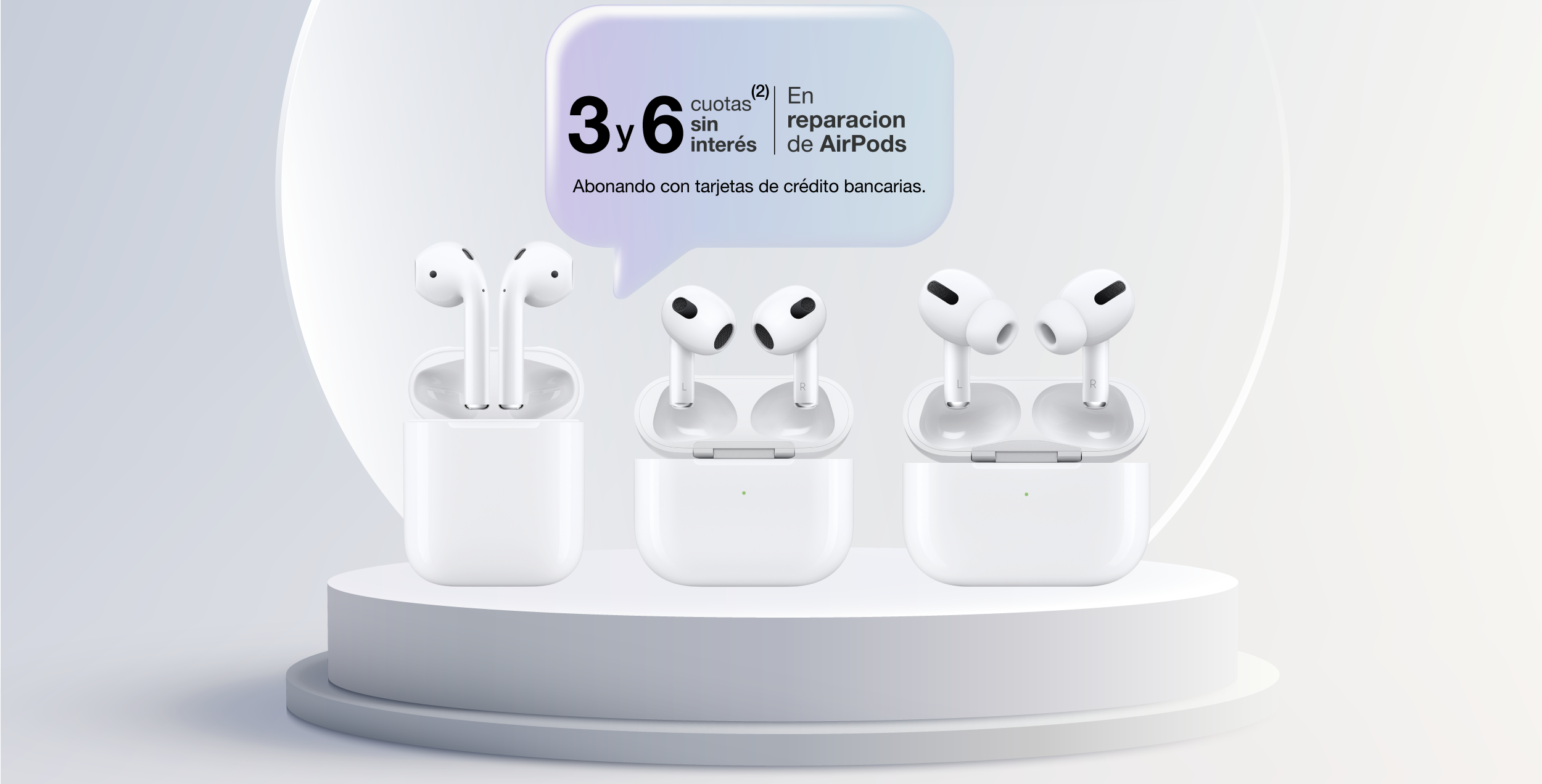 Soporte AirPods