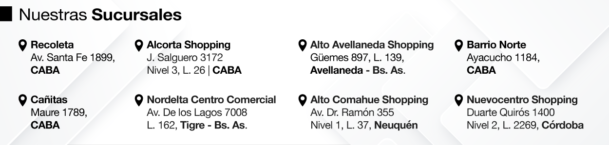 Sucursales