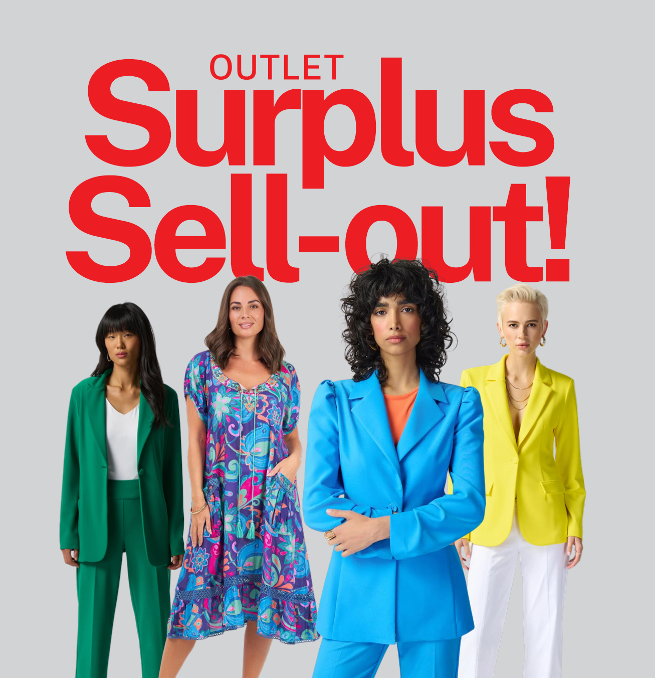 Outlet Surplus Sell-out! From $30