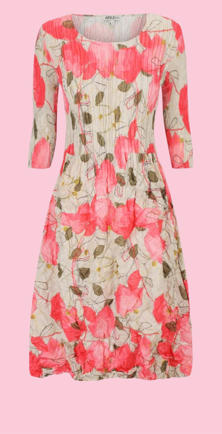 Alquema  Smash Pocket Dress  in Wild Flowers