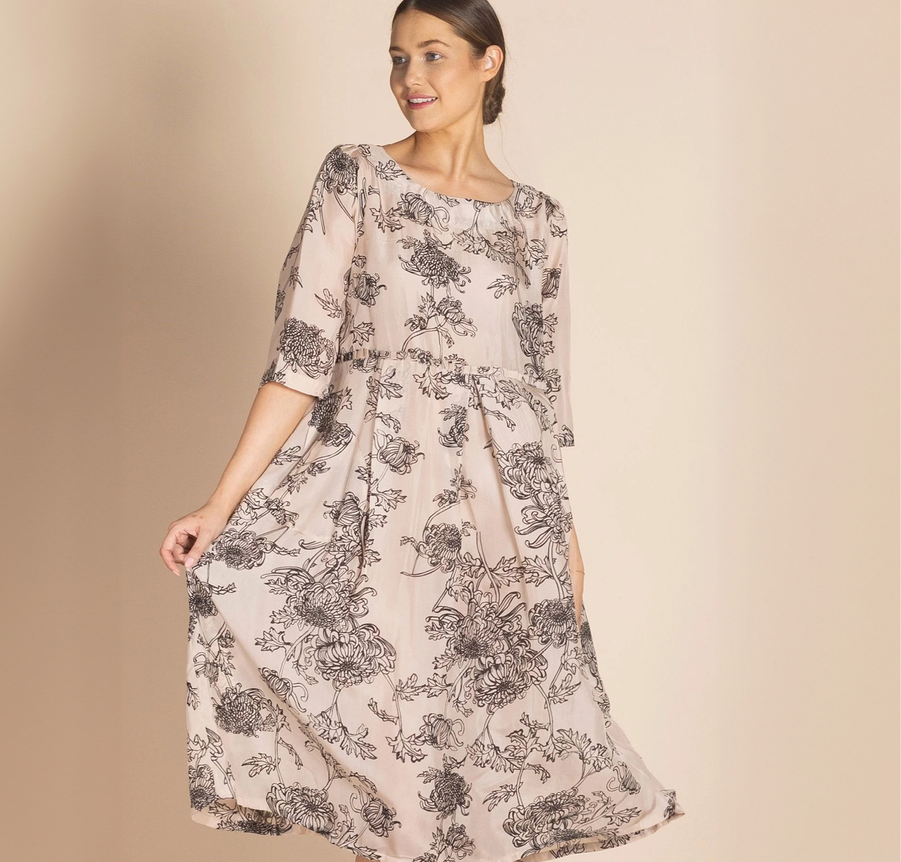 Silk Filagree Molly Dress  Sizes to fit 10-22