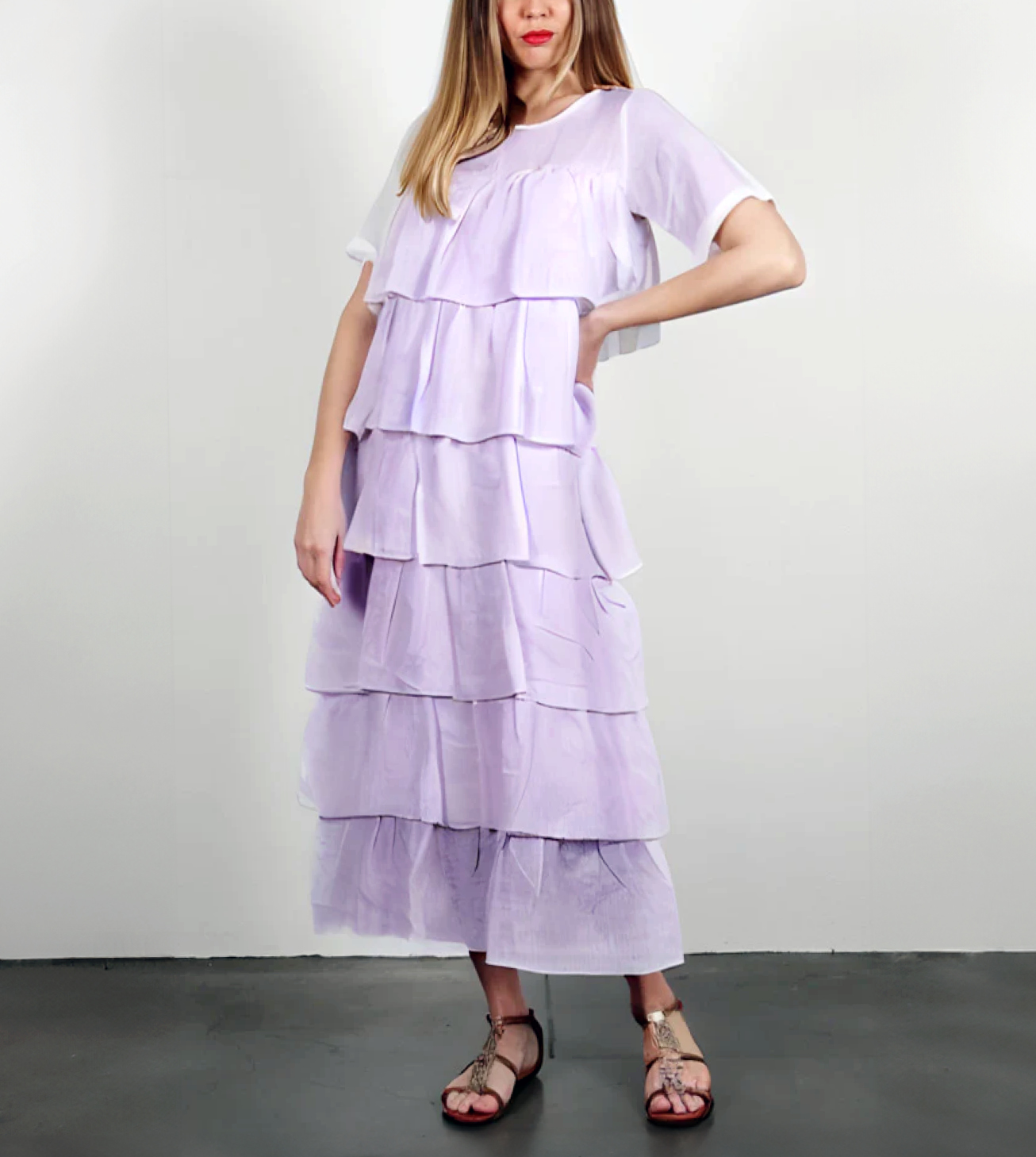 ZEPHYR Harper Dress in Lilac Sizes to fit 10-20. $150 Was $429.00 Save $279