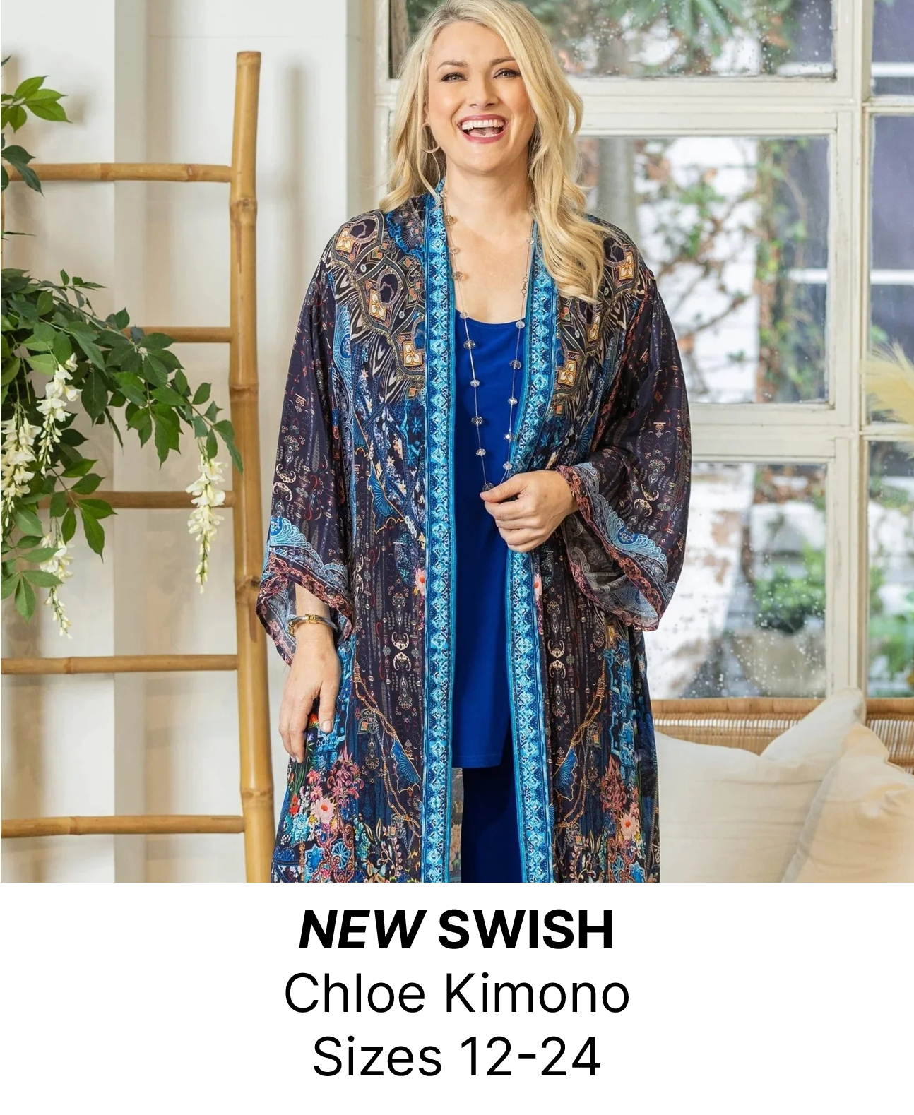 NEW SWISH Chloe Kimono Sizes 12-24