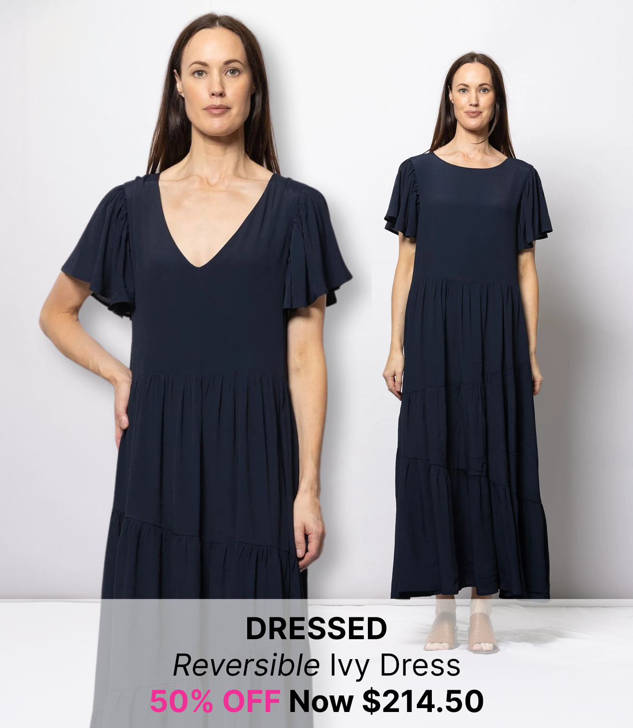 Dressed - SS2409/3 Ivy Dress Reversible