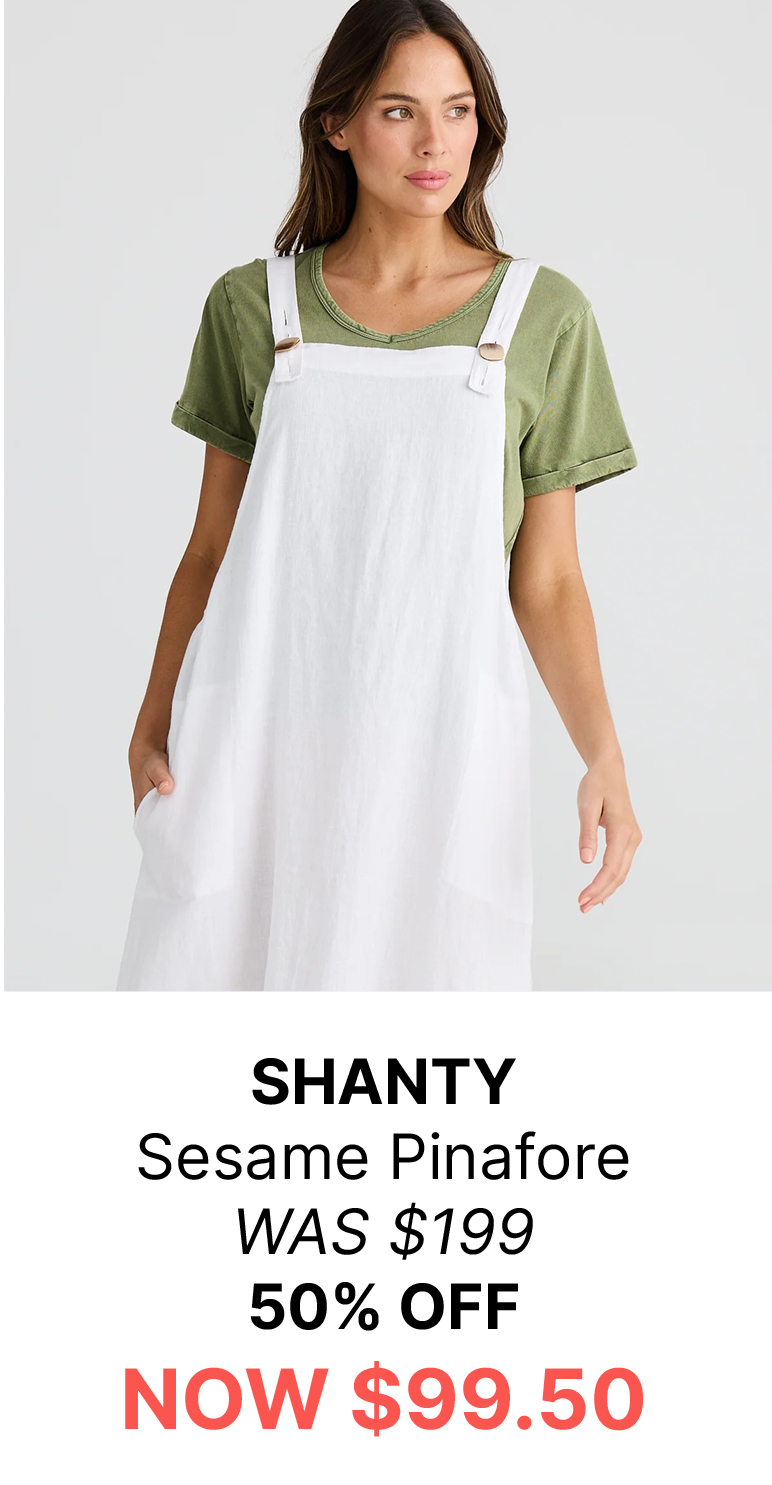 Shanty - SH24244-1 Sesame Pinafore