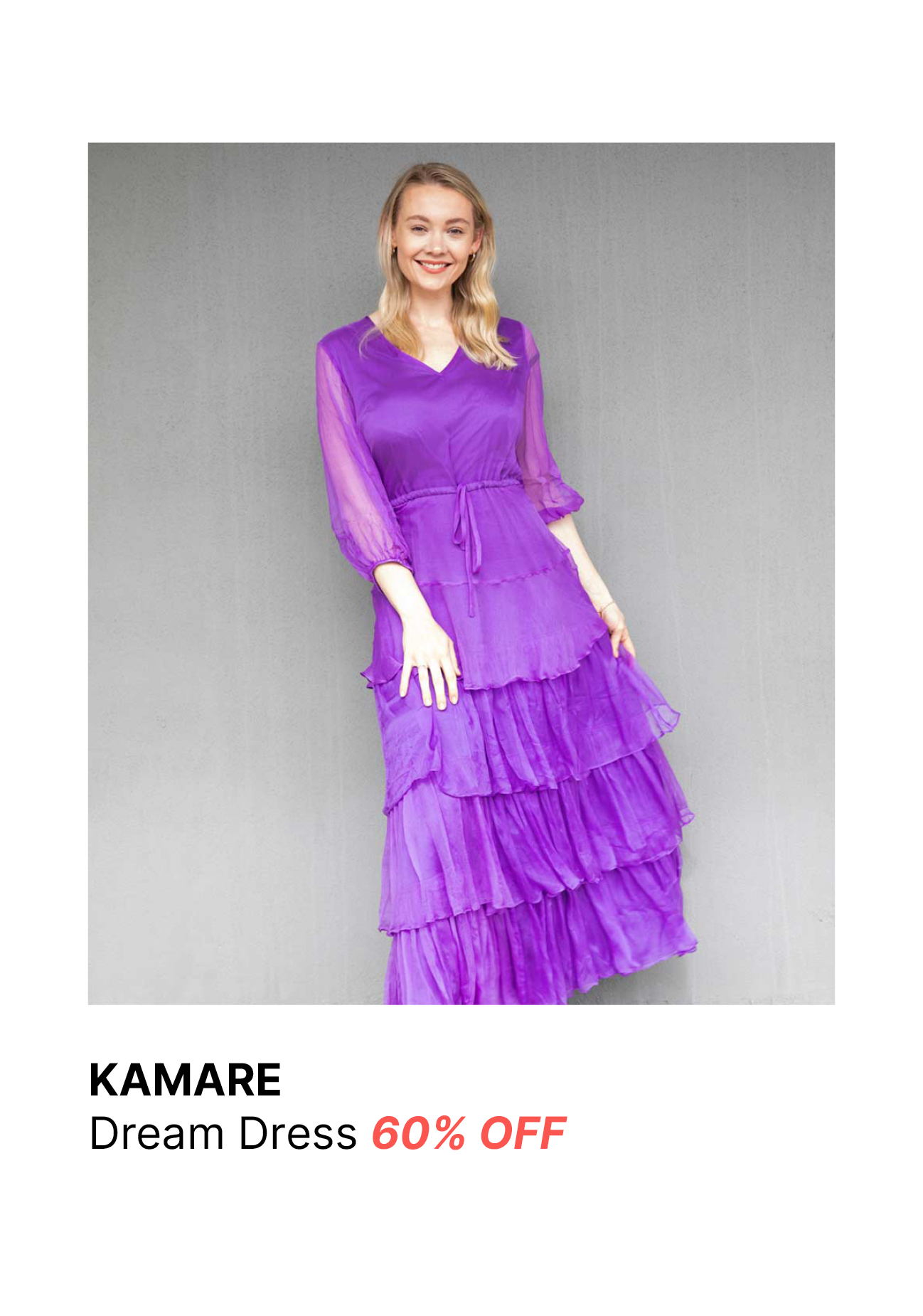 Kamare - 2185P Dream Dress