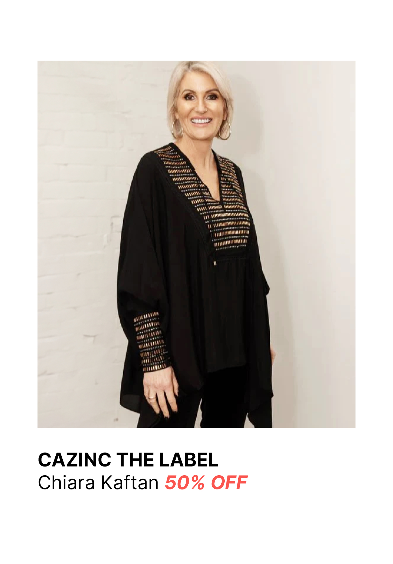 Cazinc The Label - S23CTLK Chiara Kaftan