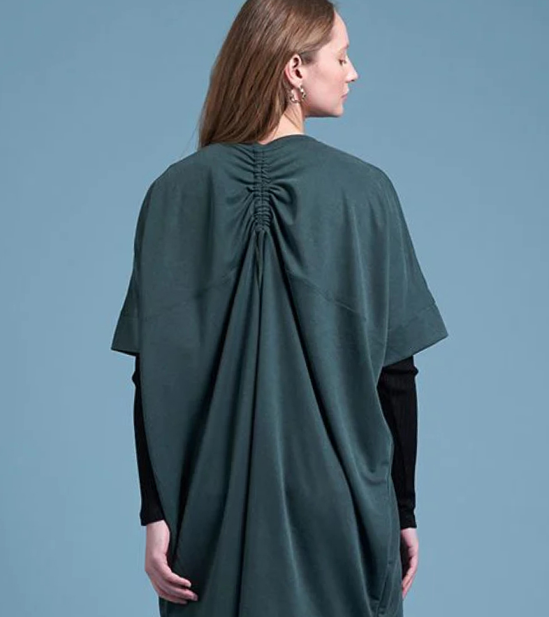 Drawcard Dress  Adjustable drawstring back. In Malachite.   Assorted sizes to fit 10-20