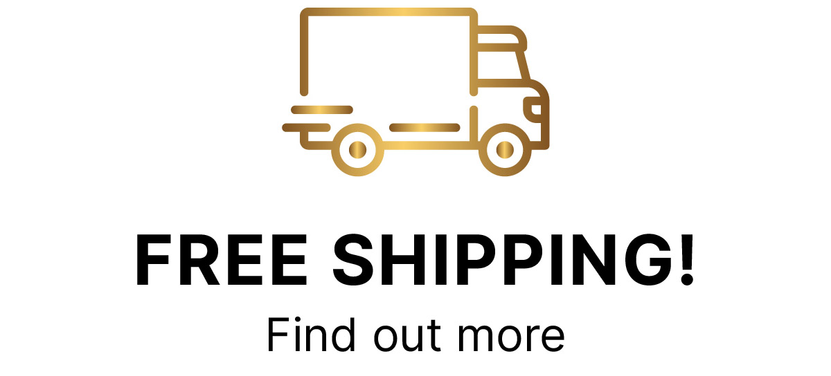 Free SHipping, find out more