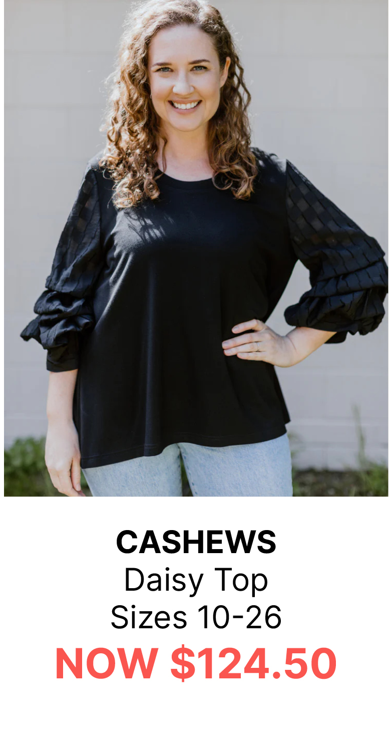 Cashews - TOP118/F1 Daisy Top