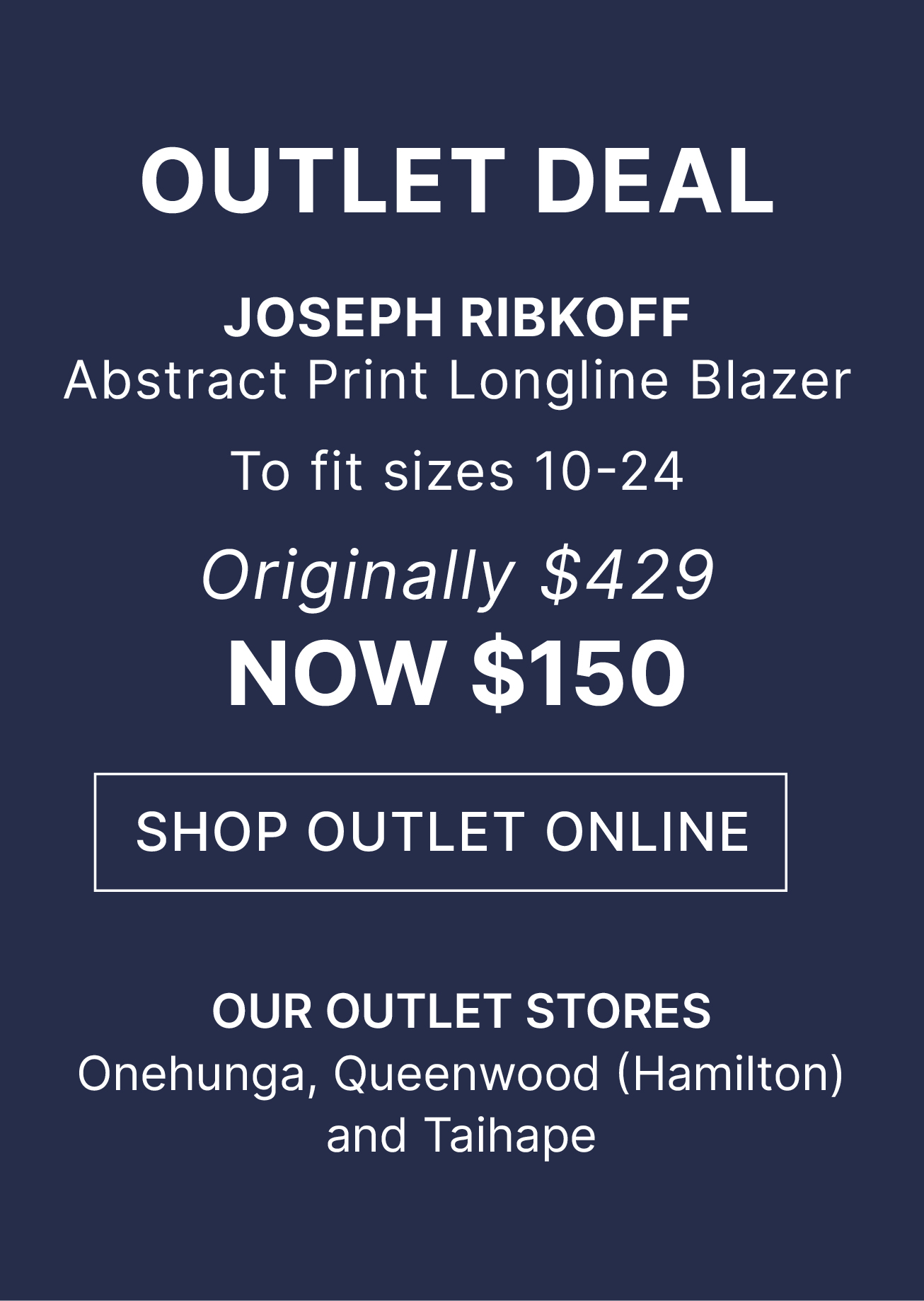 SHOP OUTLET ONLINE