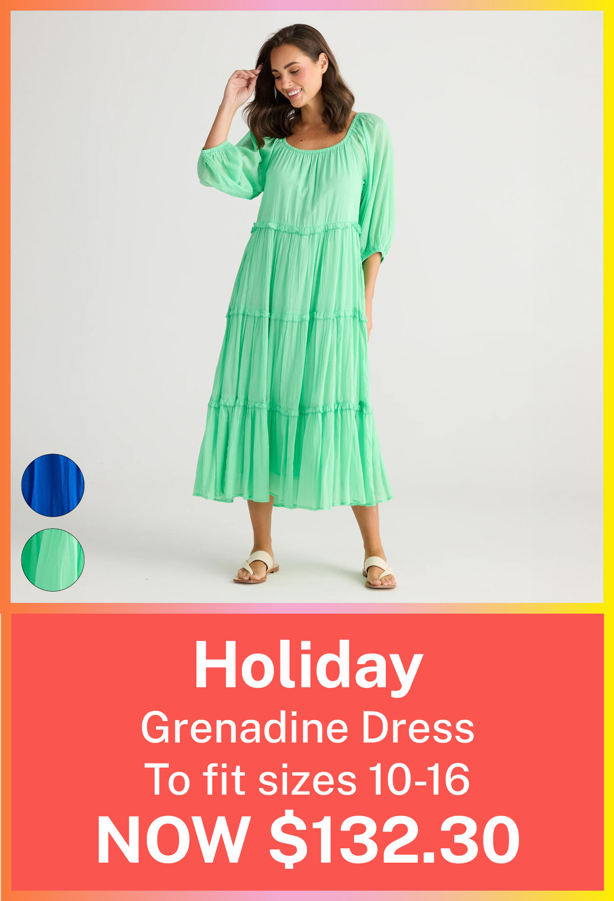 Holiday - HC24056-1 Grenadine Dress