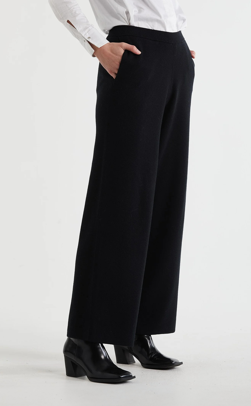 NEW  WIDE LEG  LD & CO MILANO   Full Length Pant  Sizes 10-18