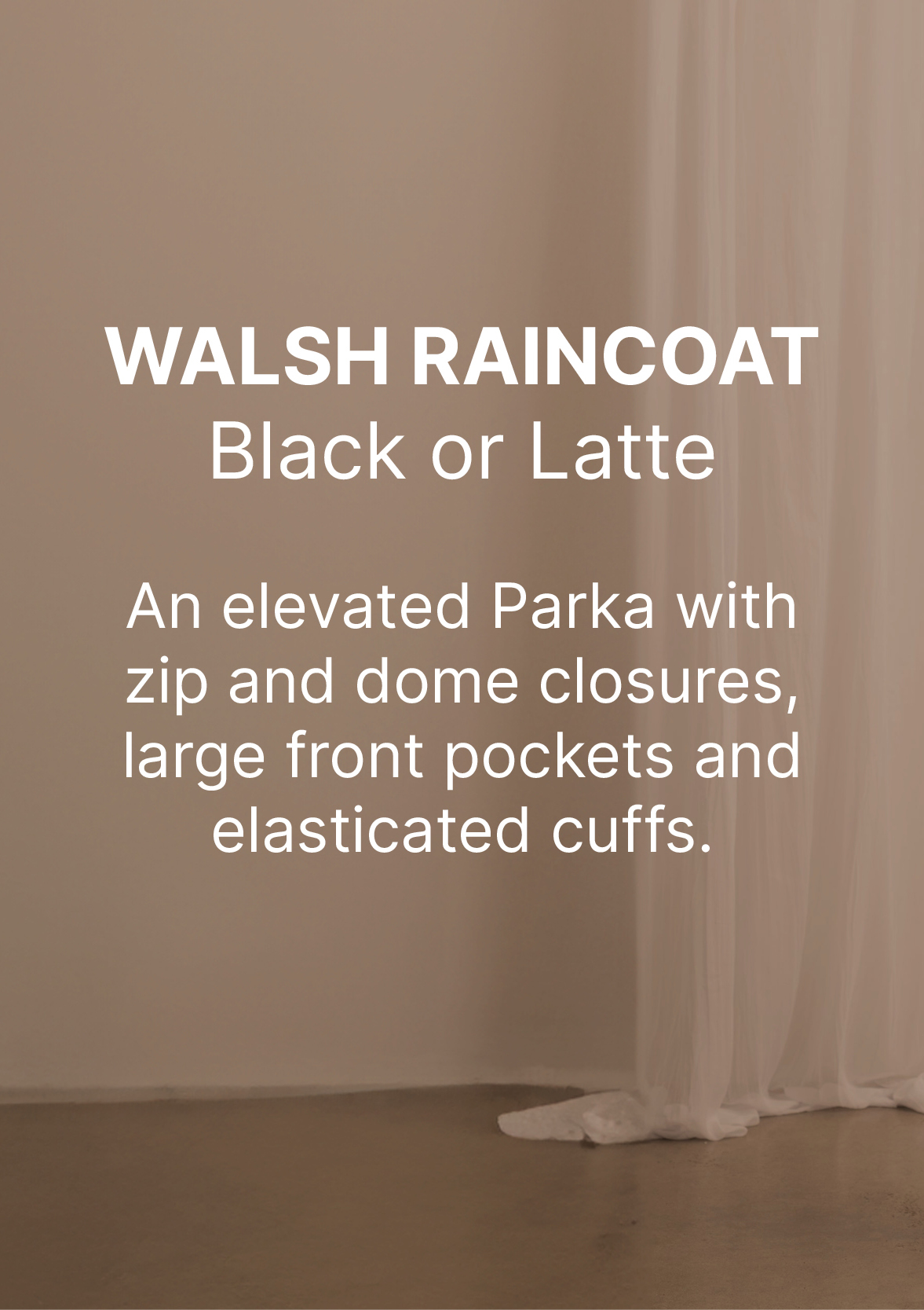 Two by Two - 721 Walsh Raincoat