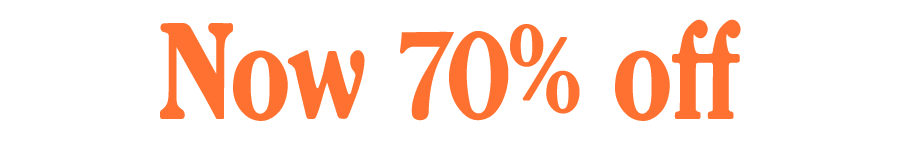 Shop 70% off