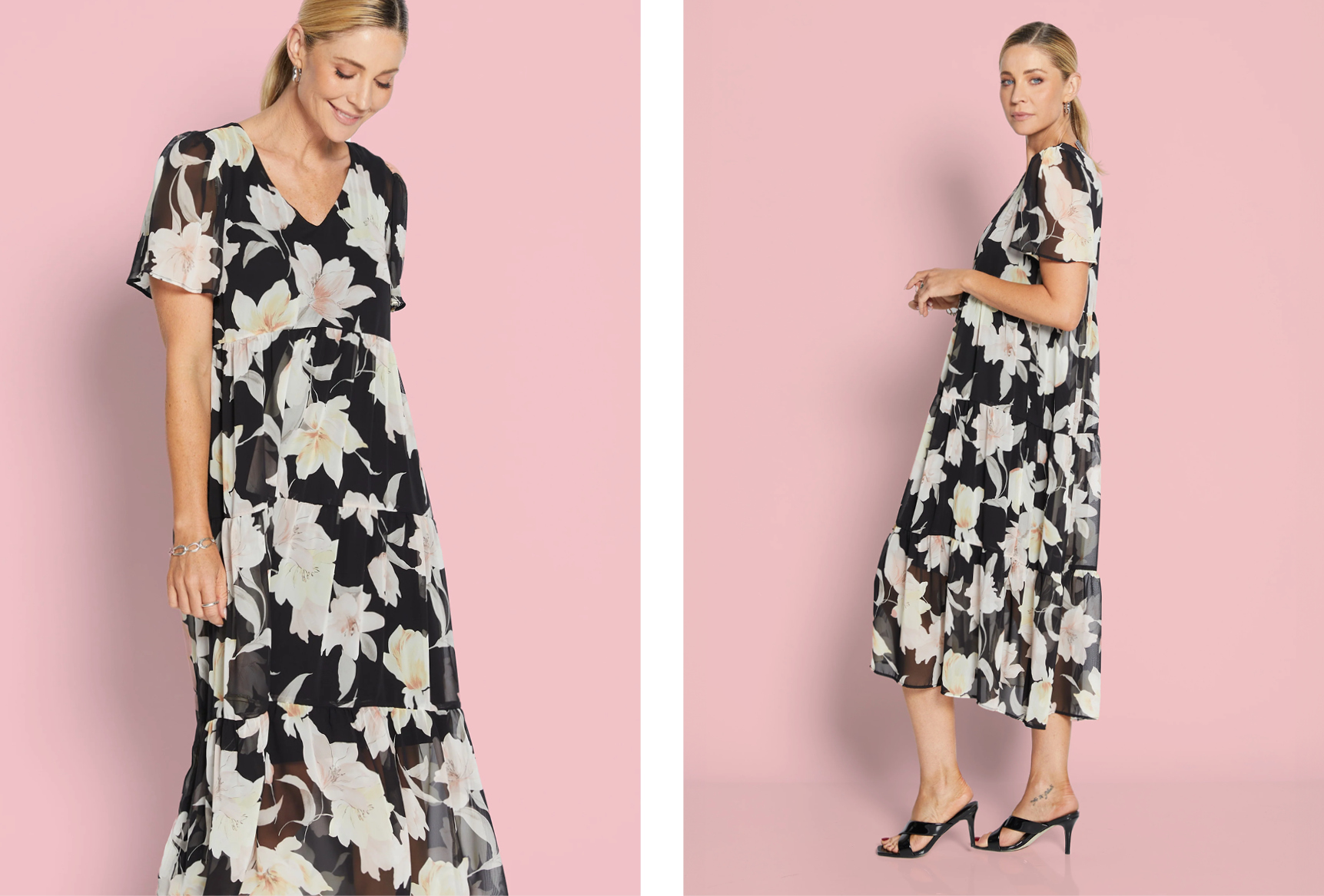 Philosophy Chelsea Tiered Dress Sizes 10-18  (Philosophy is exclusively ours in New Zealand)