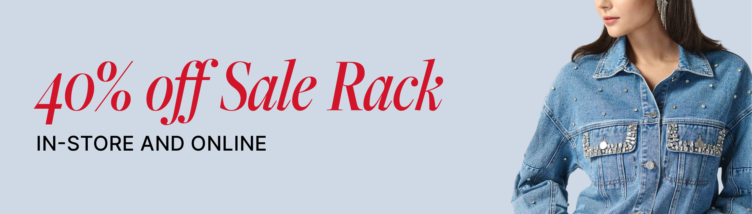 40% off Sale Rack