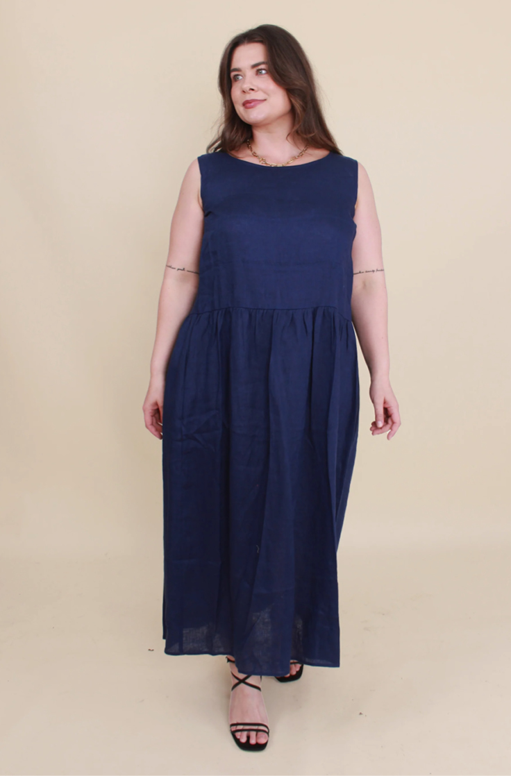 Magazine Linen Sophie Sleeveless Dress