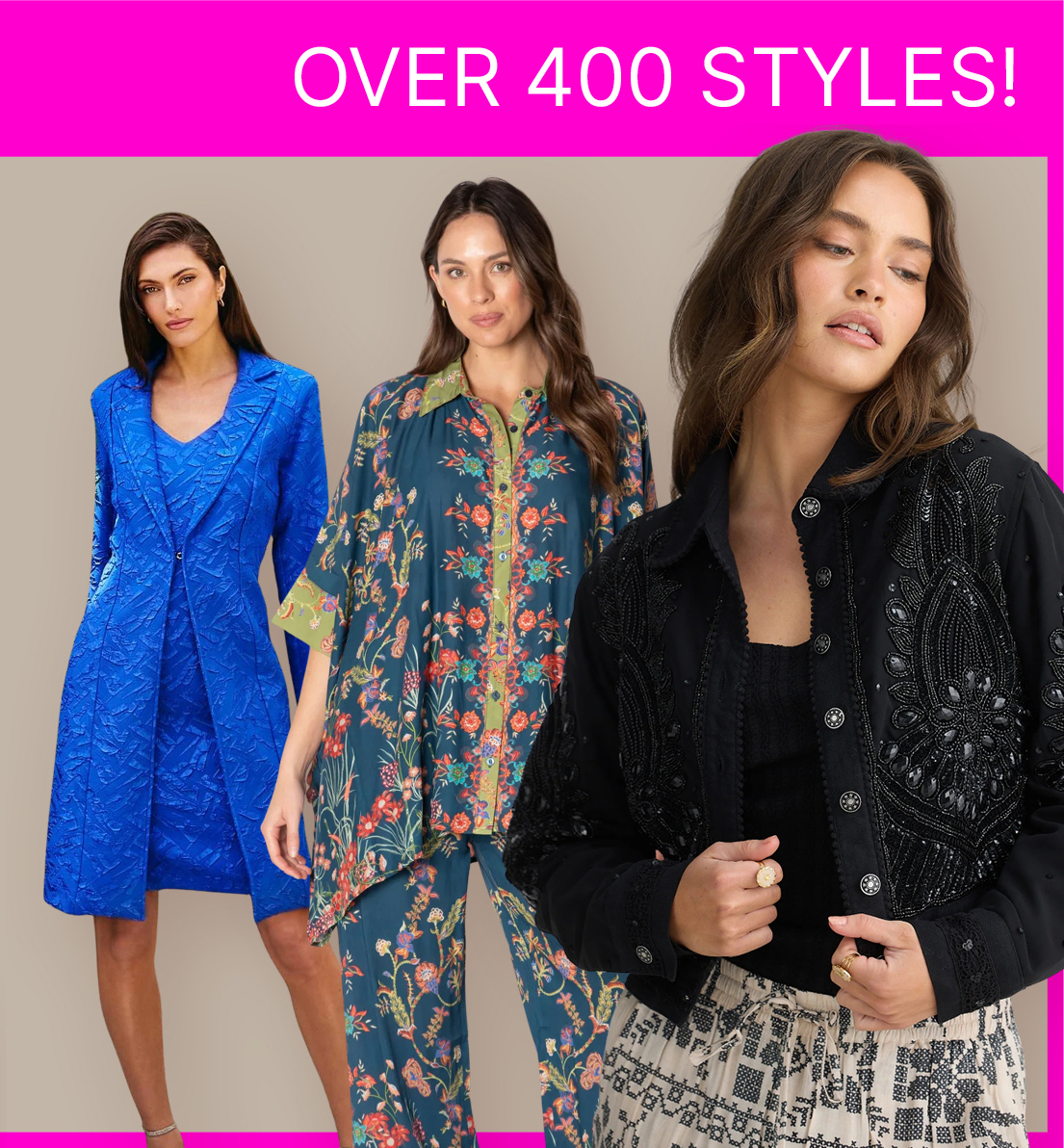 35% OFF OVER 400 STYLES!