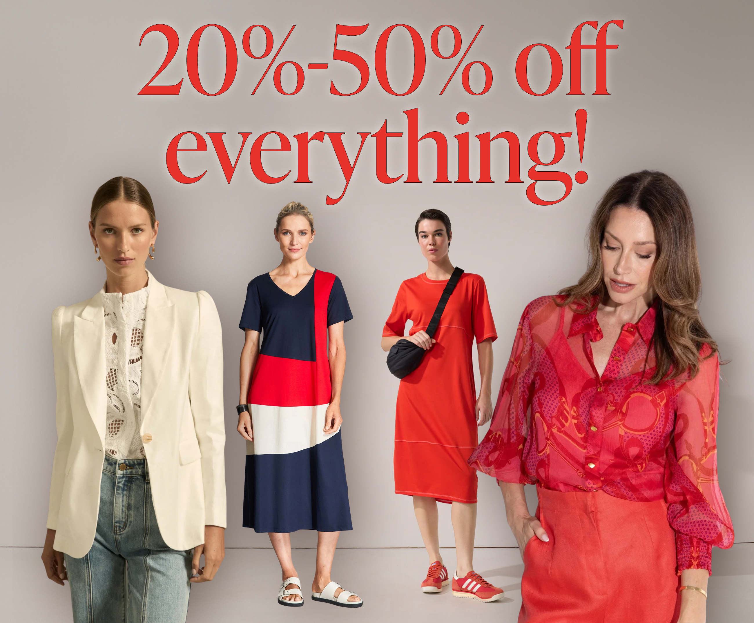 20-50% OFF EVERYTHING!