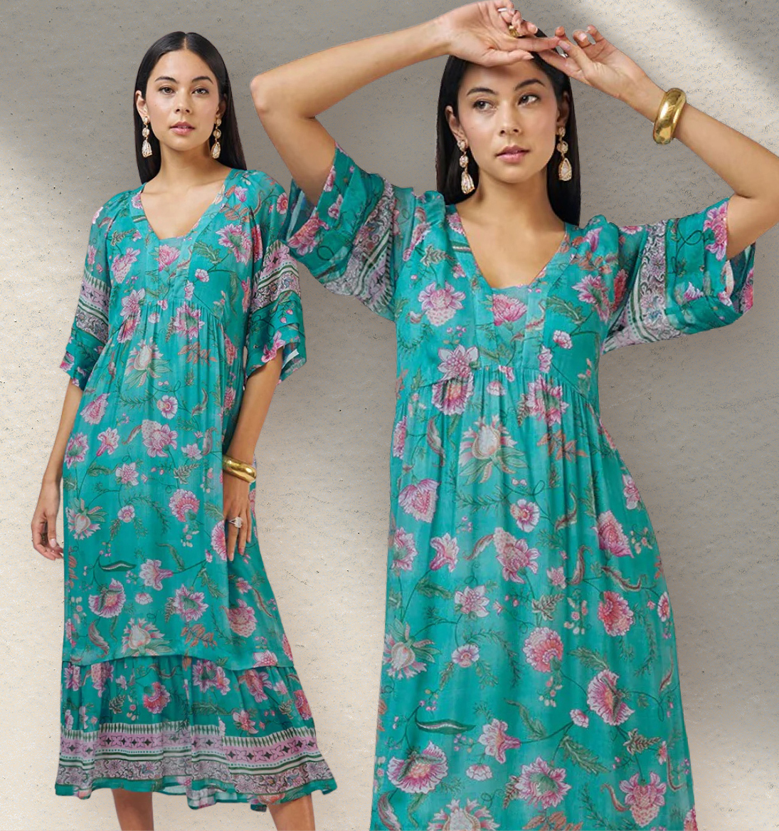 LOOBIE'S STORY Anaphora Top and Anaphora Midi Dress. Sizes 12-20