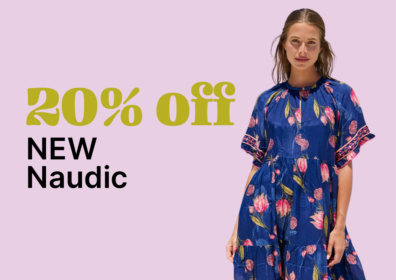 20% OFF NEW NAUDIC