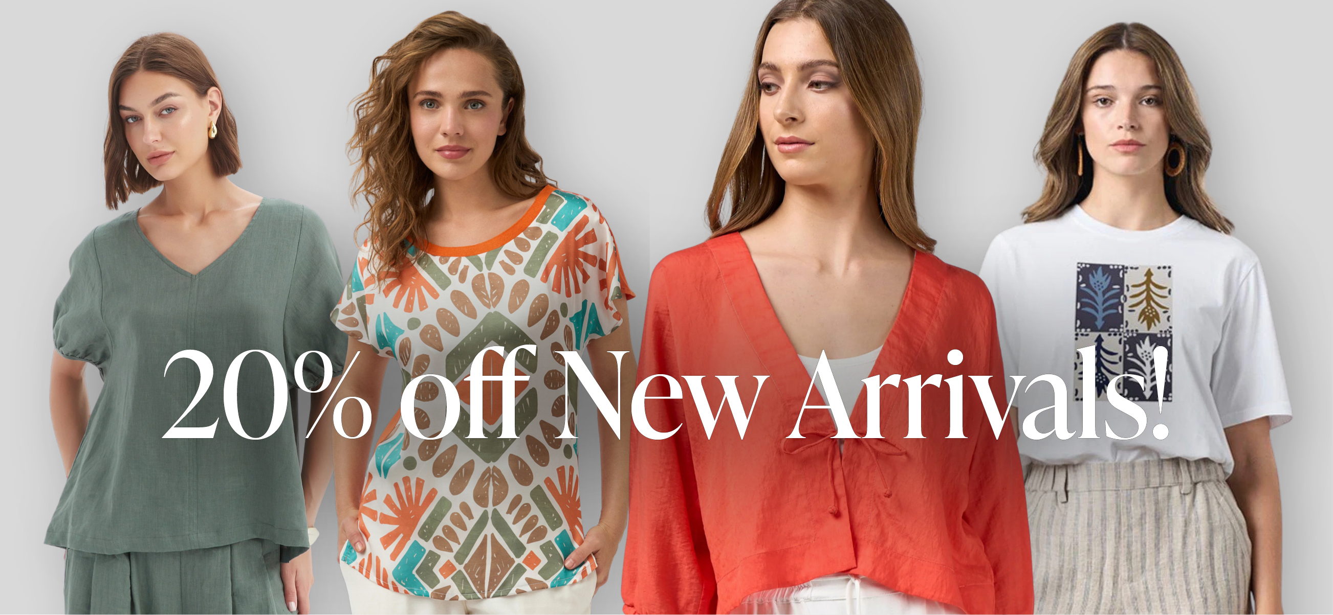 20% off New Arrivals!