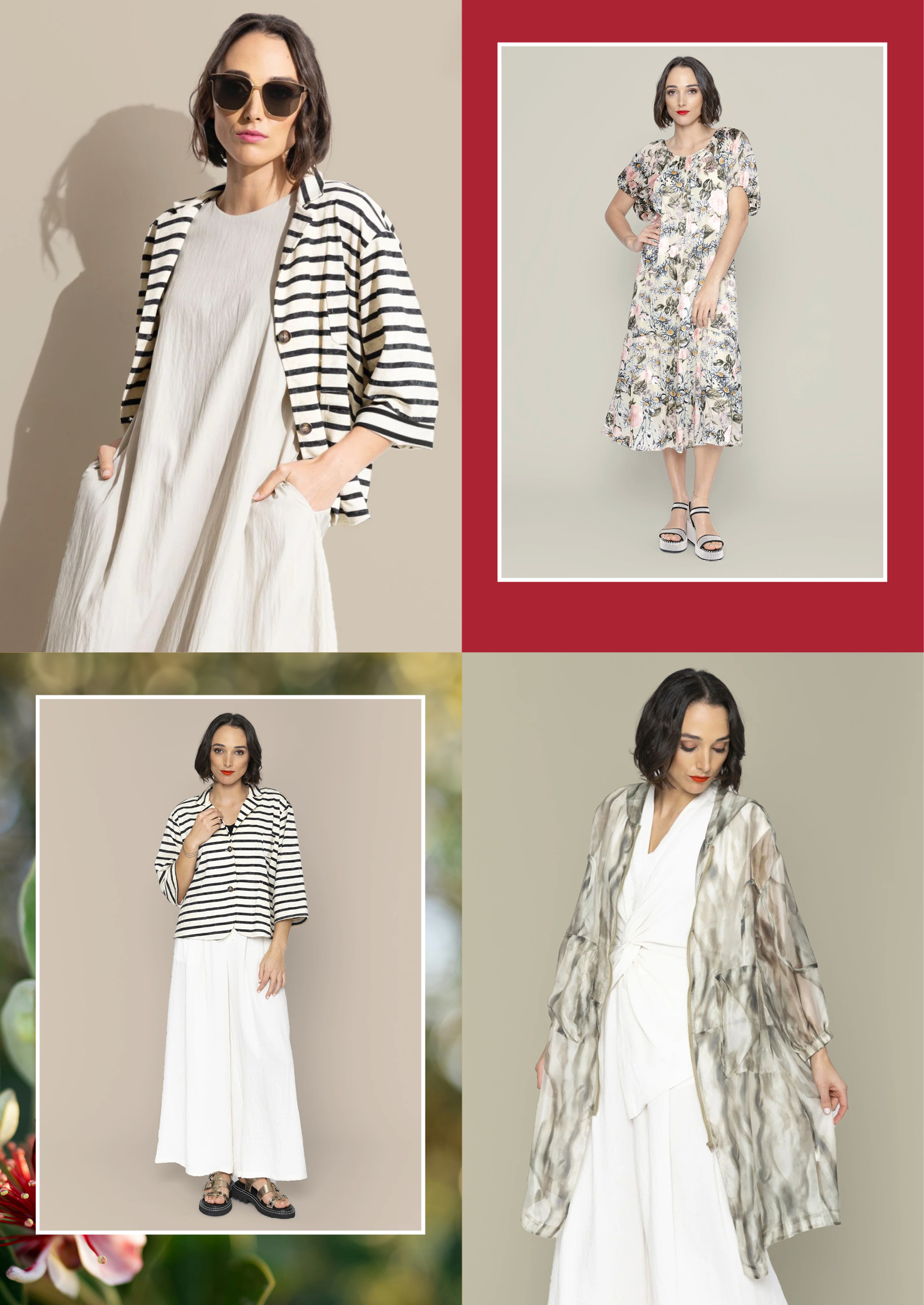 Sara Jacket, Furia Dress, Adelle Pants and Garcia Jacket  Sizes to fit 10-18