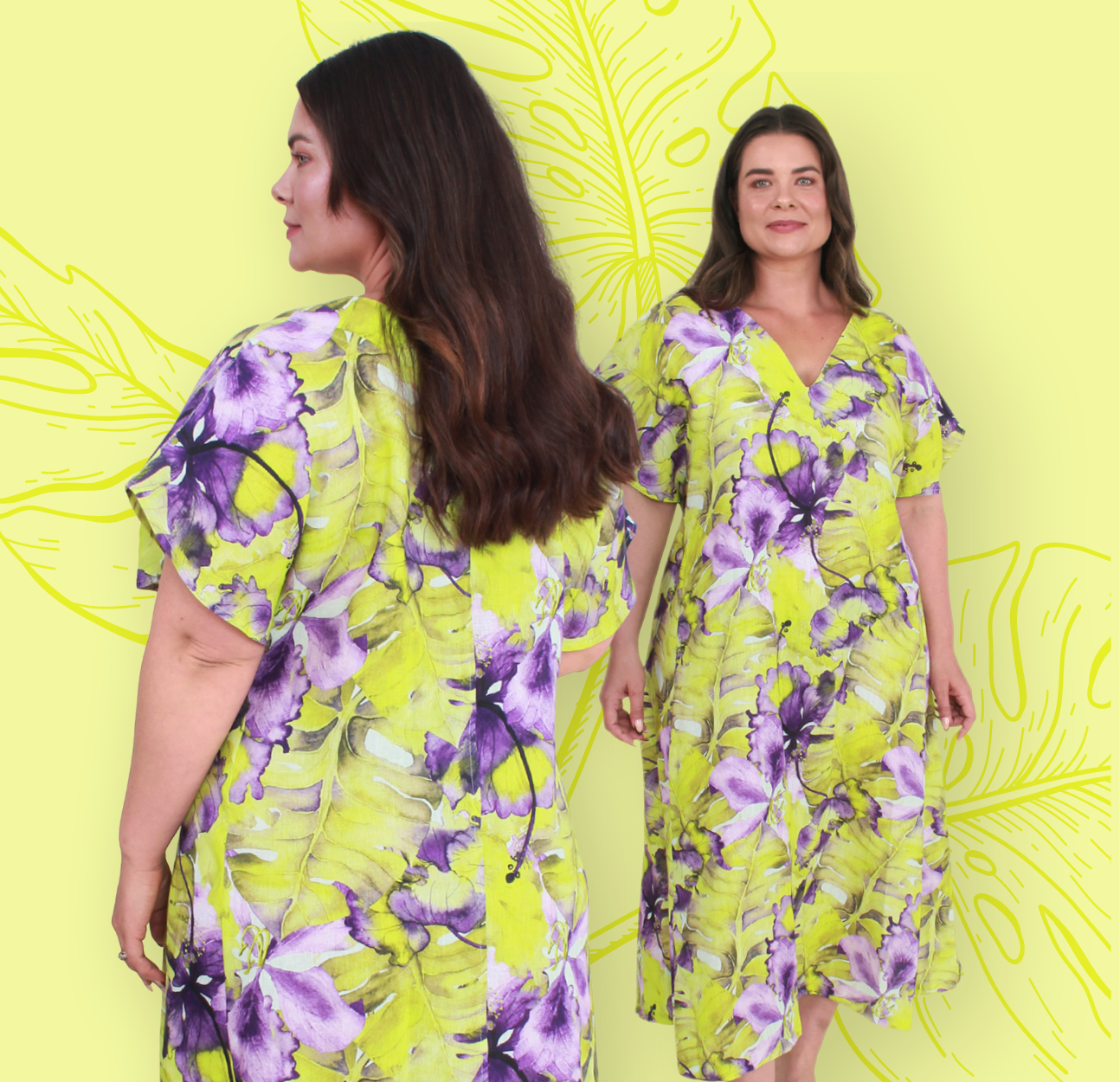 Enjoy 20% off Haris Cotton, all new arrivals and full price items   (Top) One Shoulder Asymmetrical Dress, sizes 10-18. (Above) Batwing Printed Dress, sizes 10-22 and Halter Neck Dress all in sizes 10-18