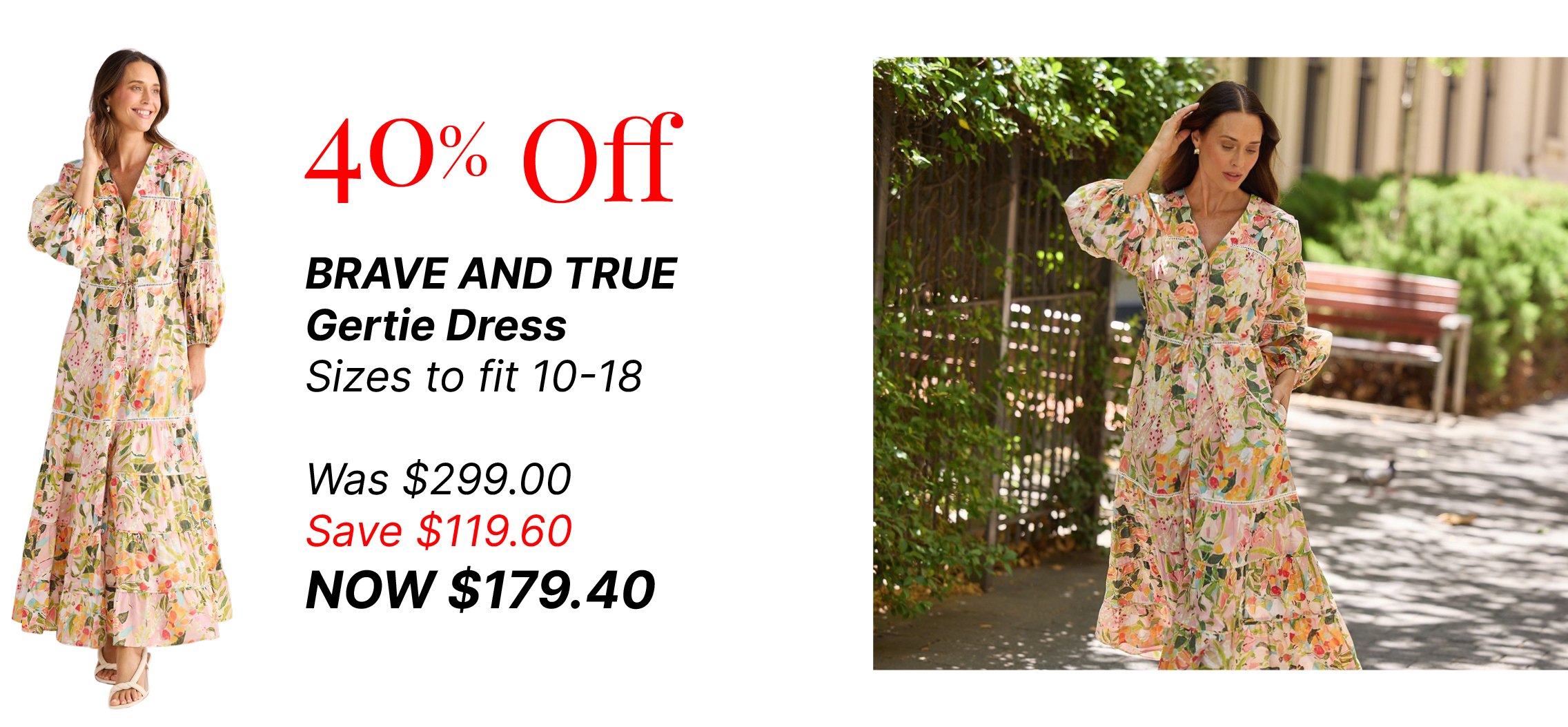 BRAVE AND TRUE Gertie Dress