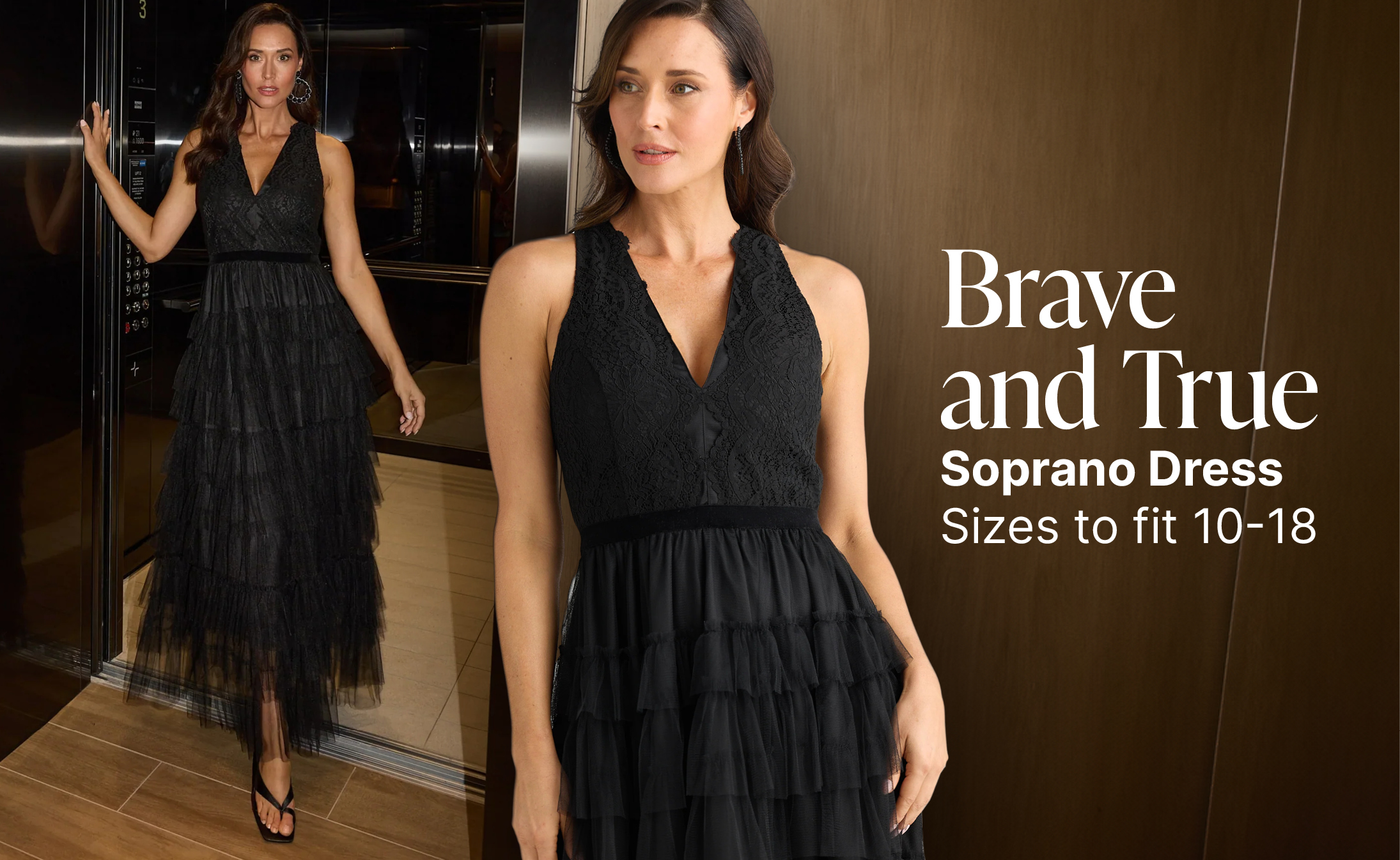 Brave and True  Soprano Dress Sizes to fit 10-18