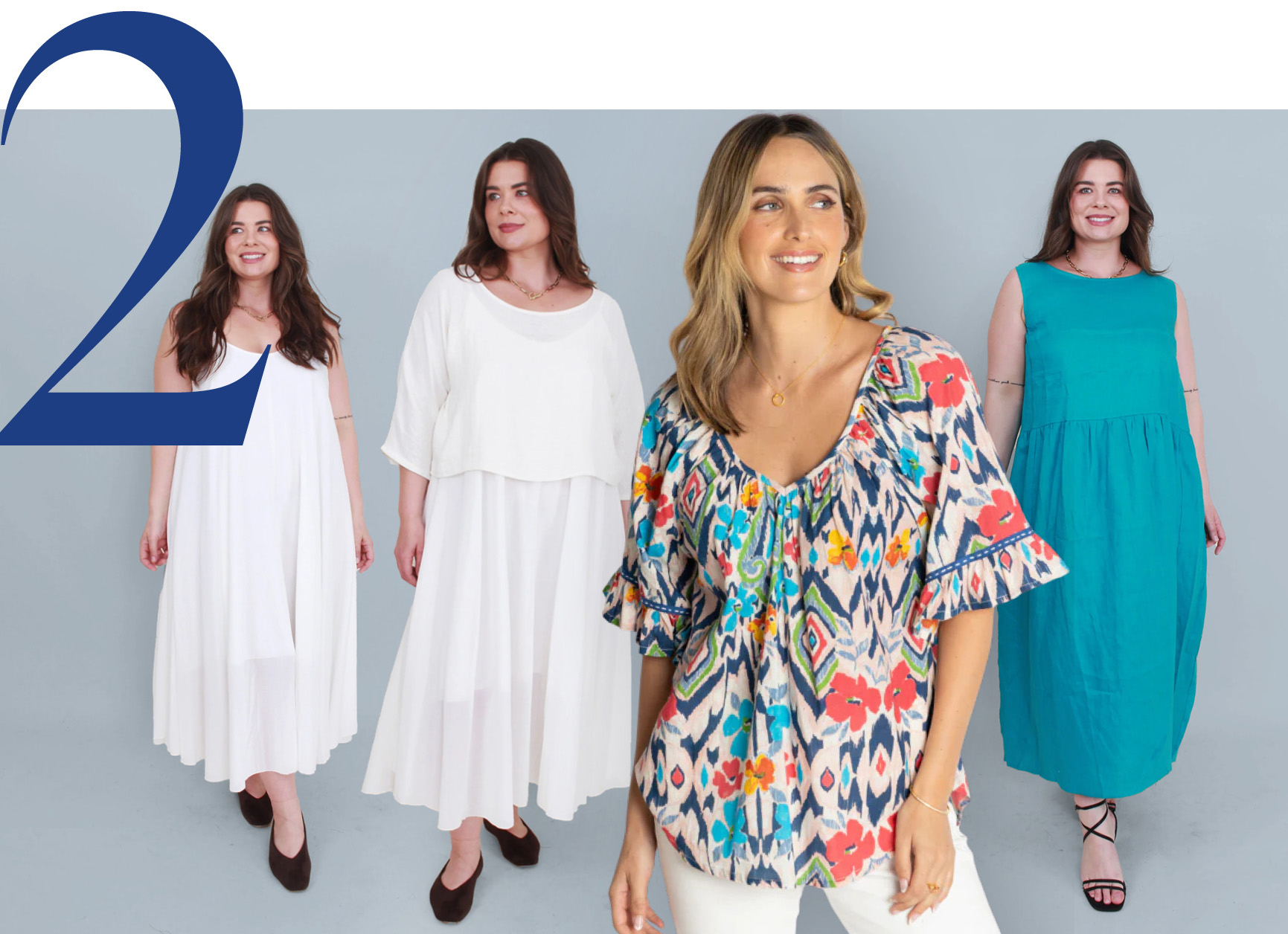 Magazine Starlight Set. Sizes to fit 10-22. Lula Life Kabira Top. Sizes to fit 10-22. Magazine Sophie Sleeveless Dress. Sizes to fit 10-22