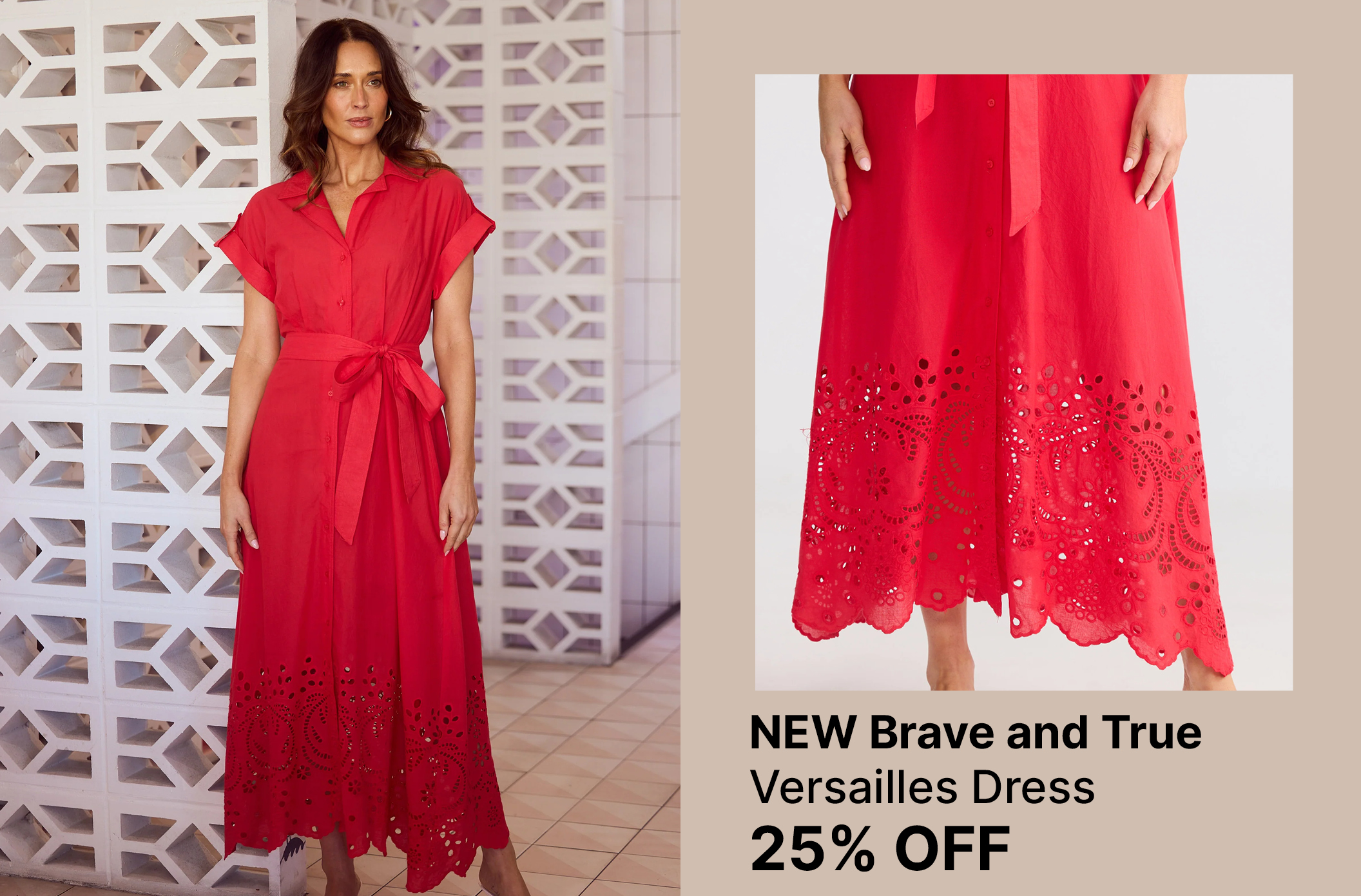 NEW BRAVE AND TRUE 25% OFF