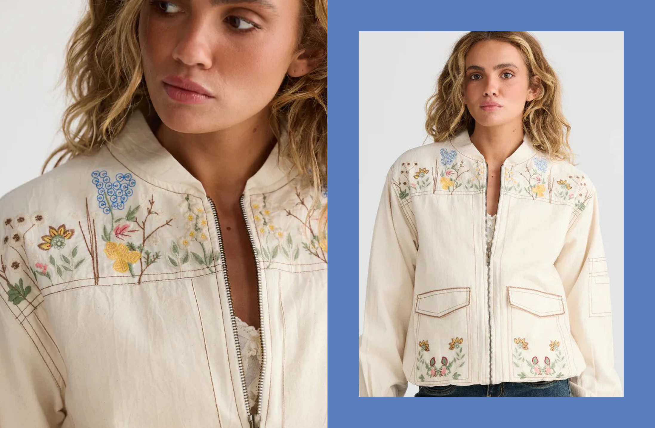 25% OFF NEW Talisman Fleur Bomber Jacket. Sizes to 10-16