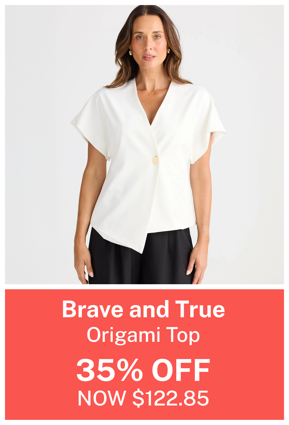 Brave and True - Origami Top