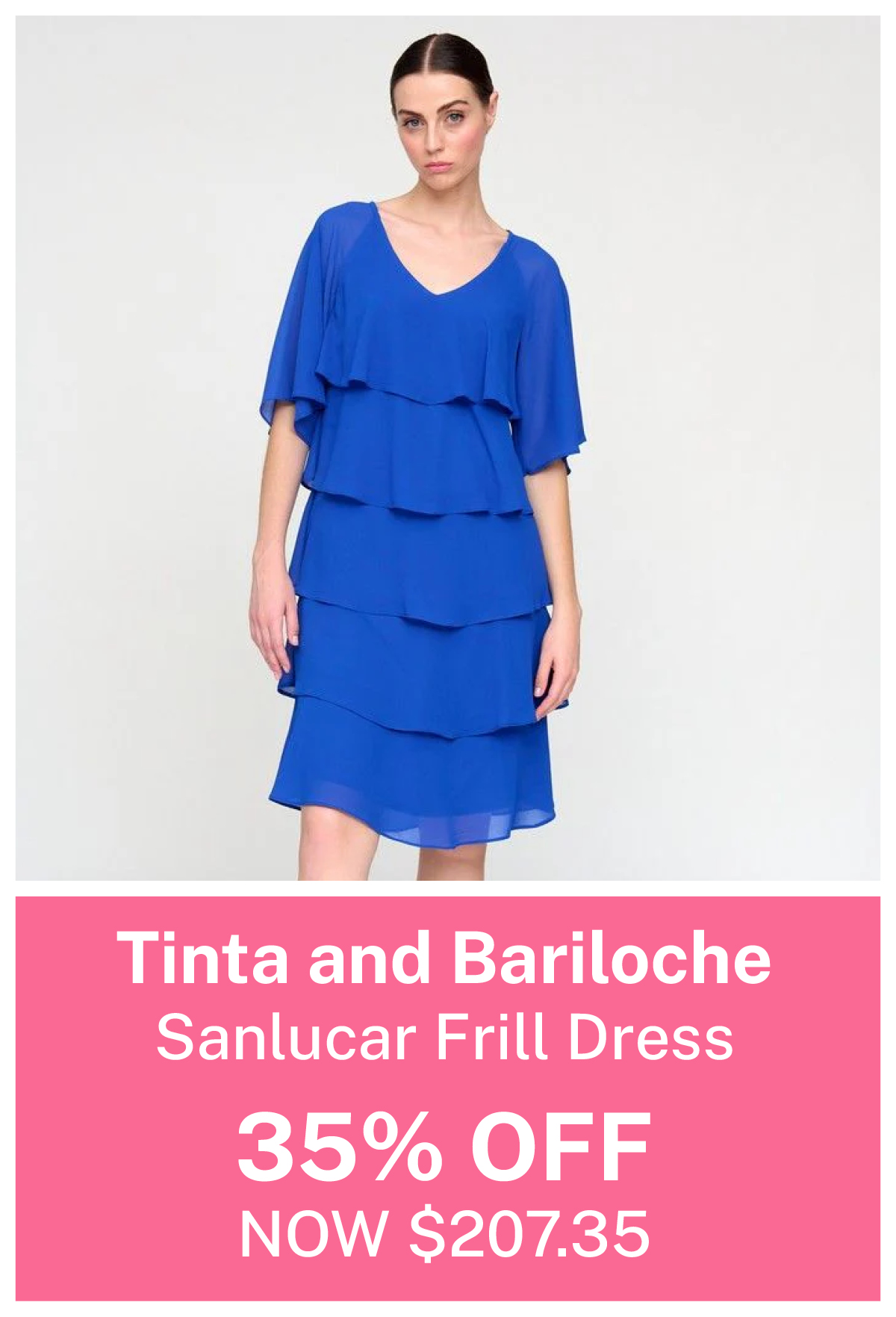Tinta and Bariloche - SAN Sanlucar Frill Dress