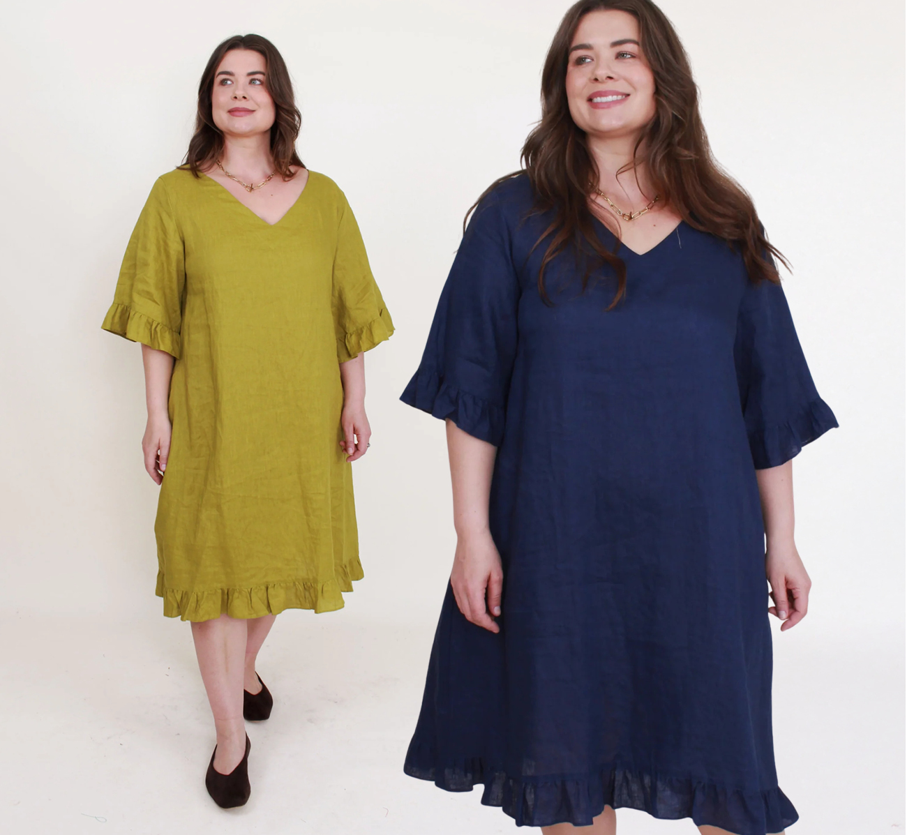 MAGAZINE Ruffle Dress  35% OFF + Take an additional 10% off!