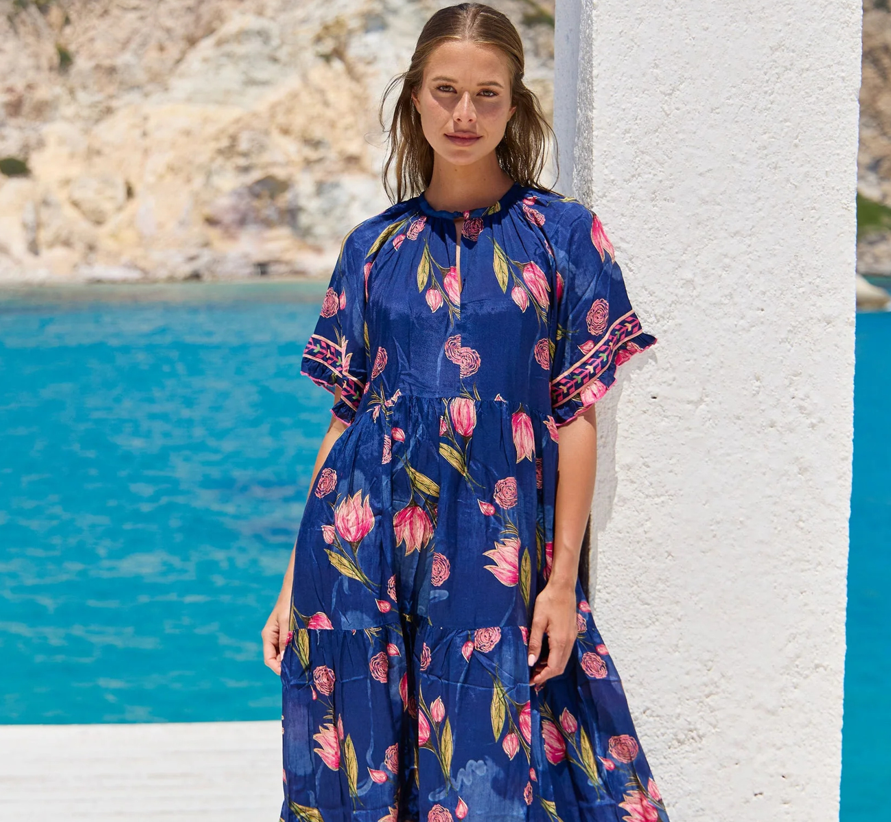 NAUDIC Amisha Maxi Dress  50% OFF + Take an additional 10% off!