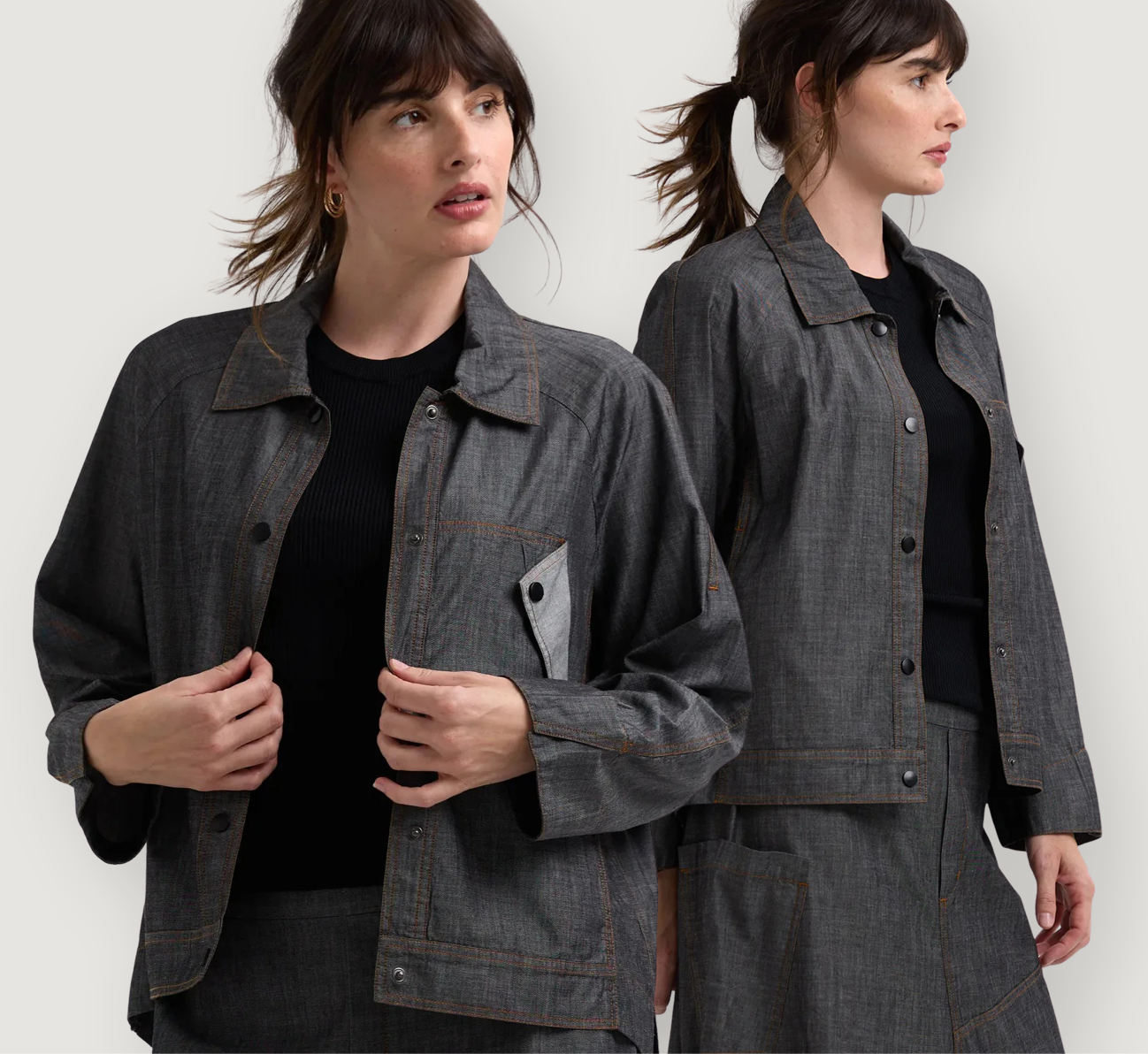 ZAKET AND PLOVER  Denim Shaket  NOW $149 Was $229 Save $80