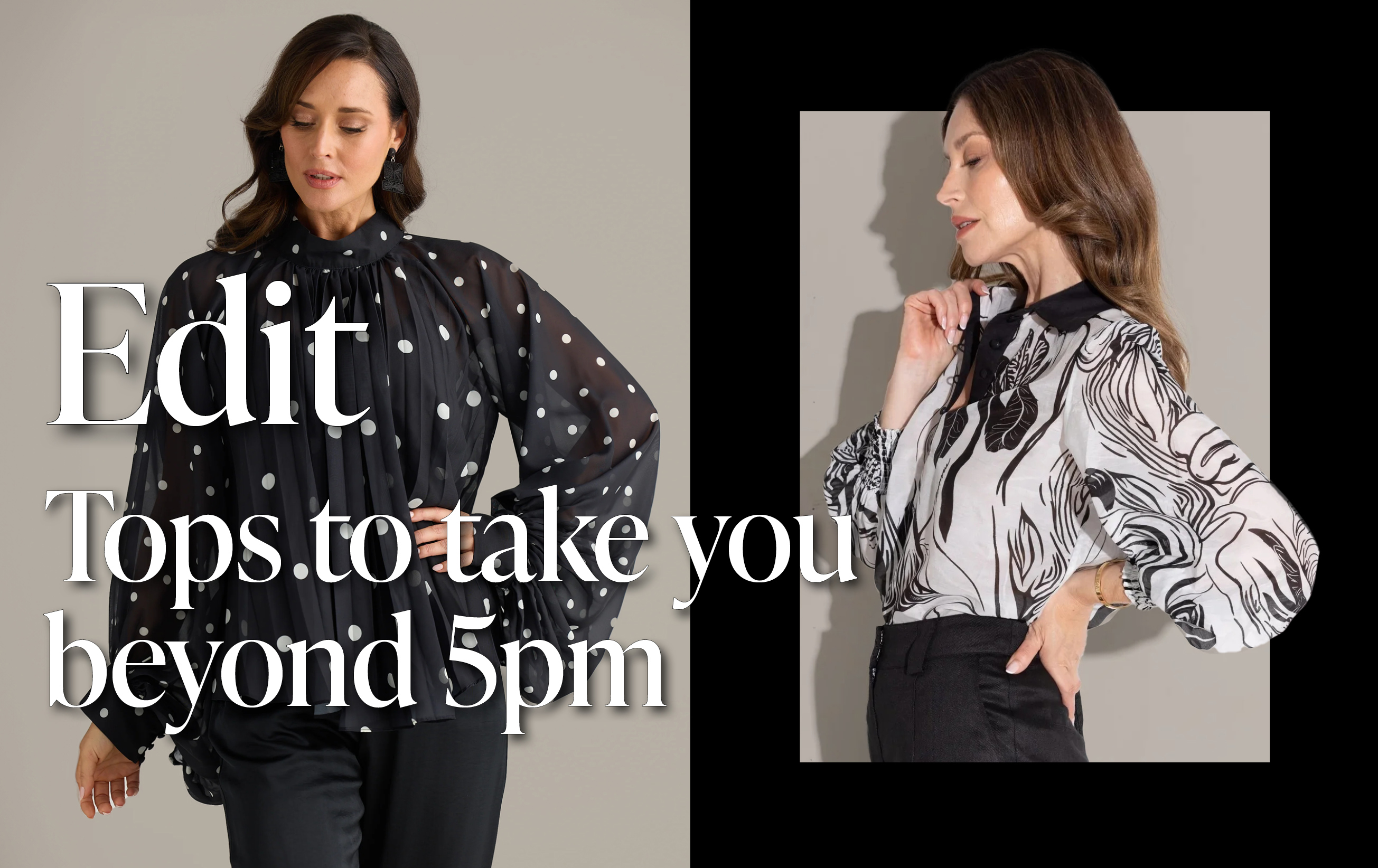 Tops to take you beyond 5pm