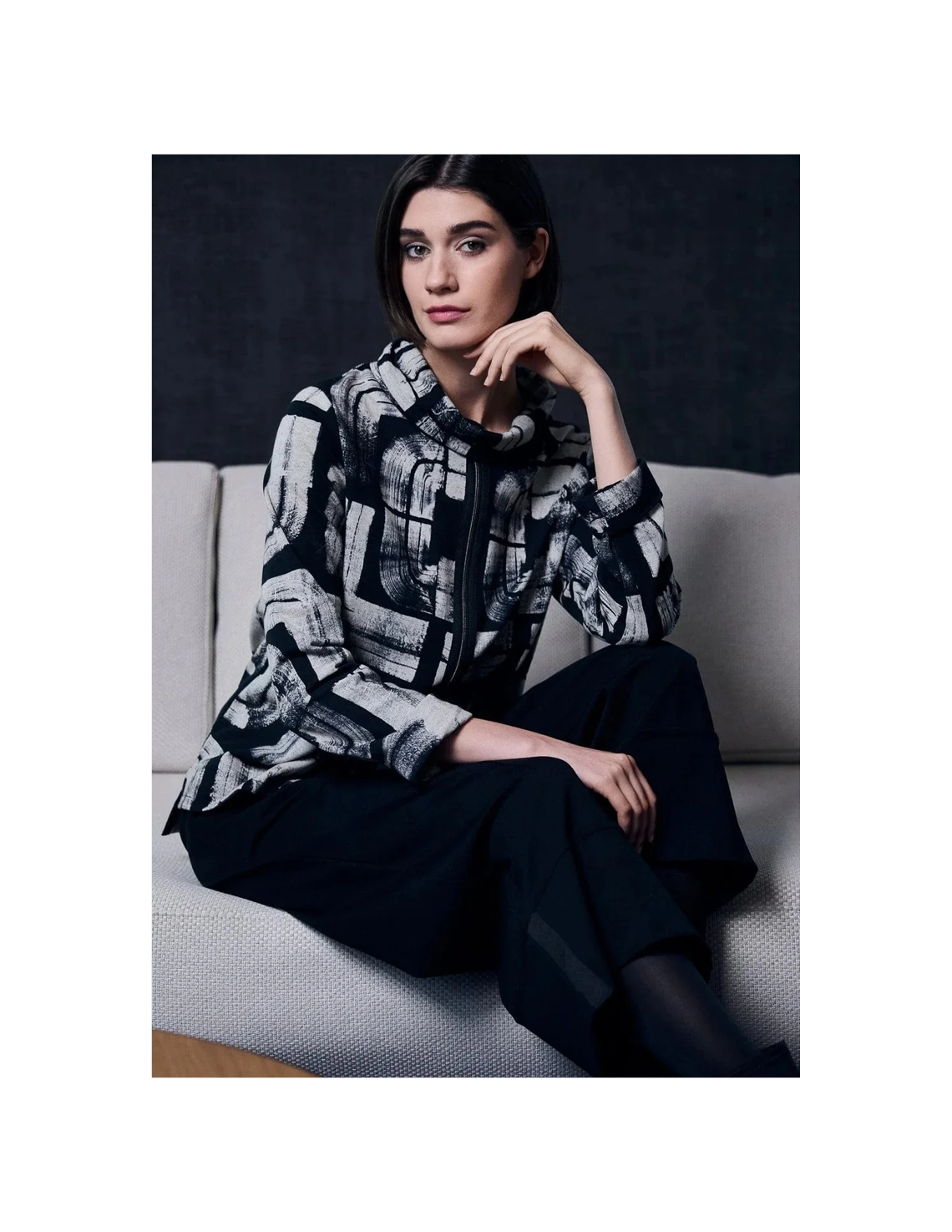 PERUZZI Turn Up Trouser. Sizes 10-18