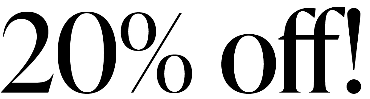 20% Off!