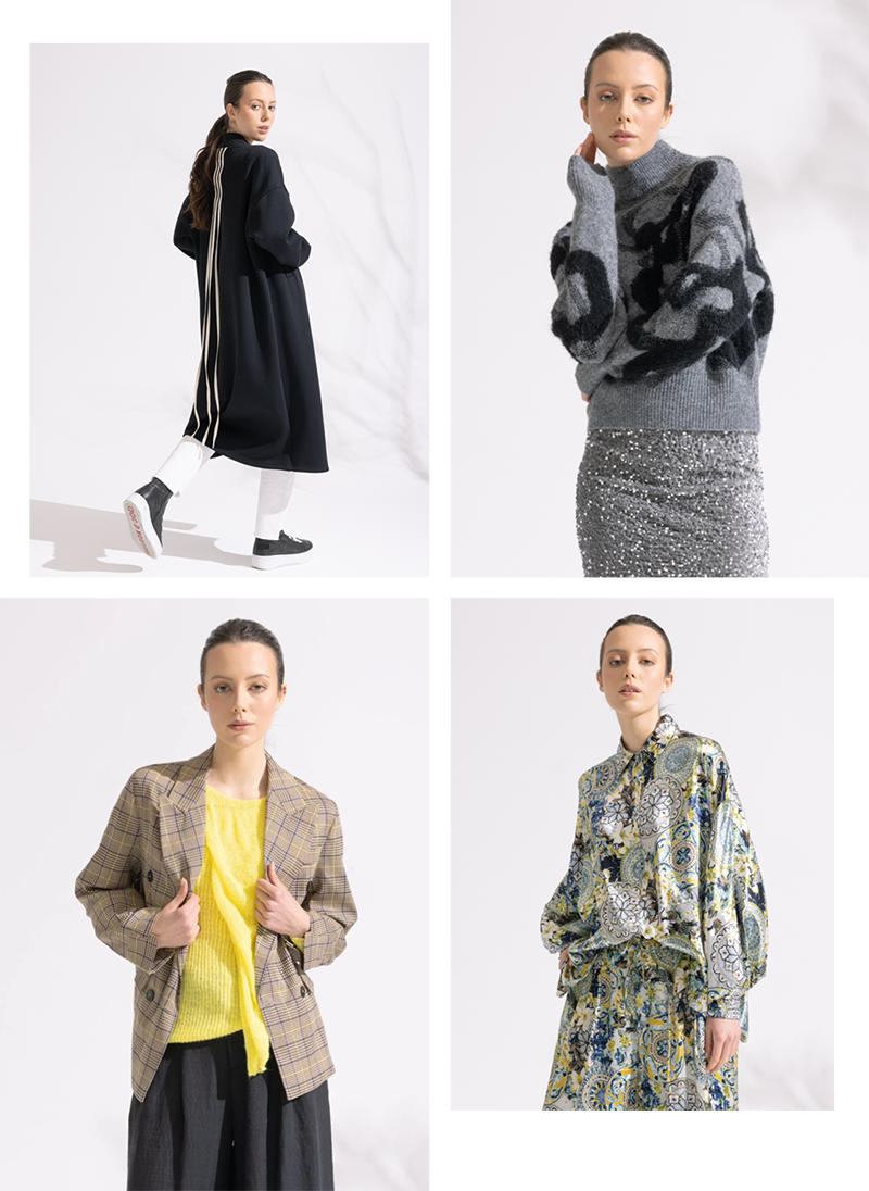 BLACKLIST  Top: Neo Jacket and Oris Top Bottom: Reese Jacket and Inka Shirt  Sizes to fit 10-18/20